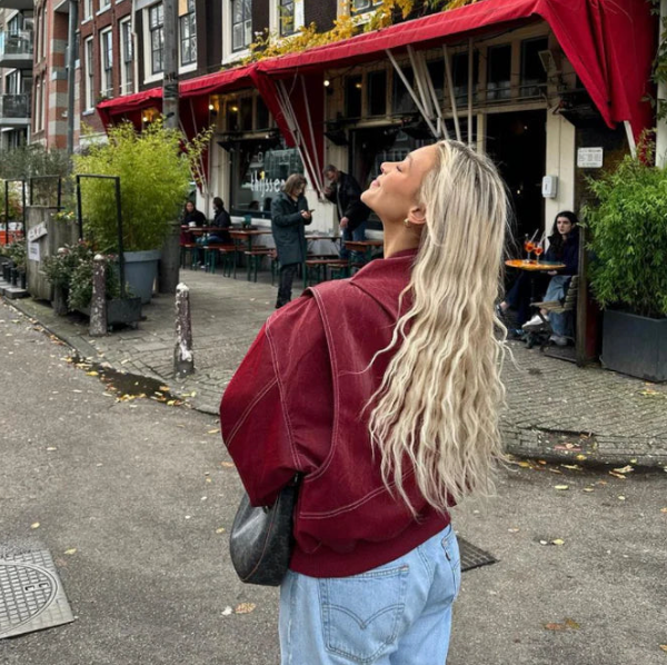 Zara Jacke | Stilvolle Lederjacke mit Umlegekragen und Reißverschluss-Design