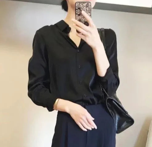Lillymoda | Thea - Elegantes Seidenhemd