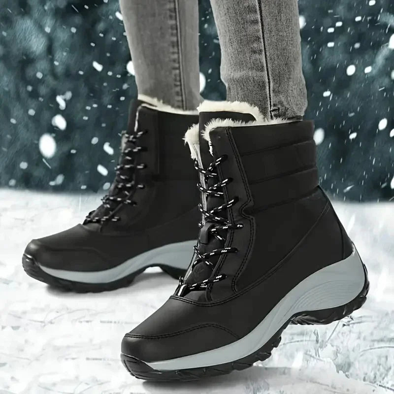 Lillymoda | Beatrice - trendy flauschige winterstiefel