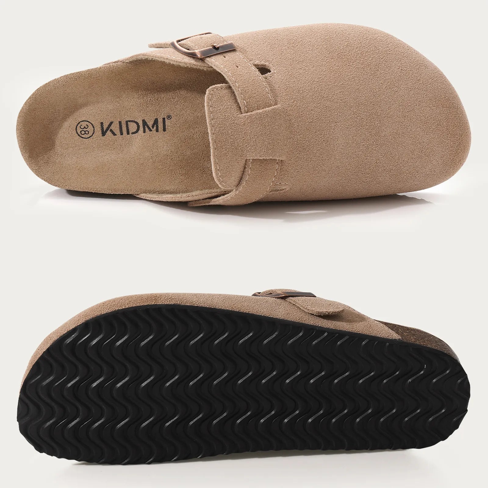 Lillymoda | Eloise - Moderne Kork-Pantoletten
