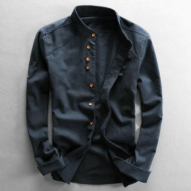 Pierce - Elegantes Herrenhemd im japanischen Stil