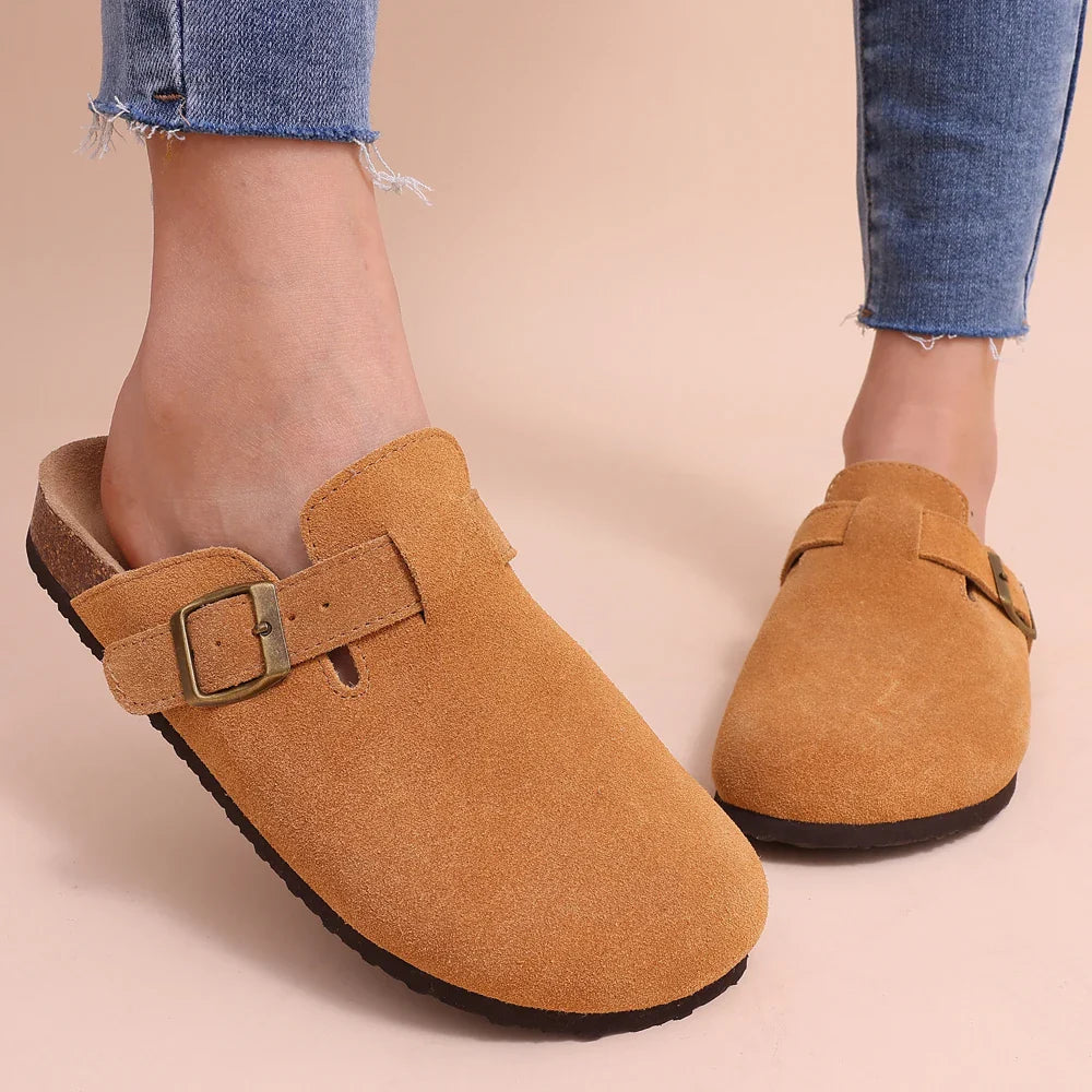 Lillymoda | Eloise - Moderne Kork-Pantoletten