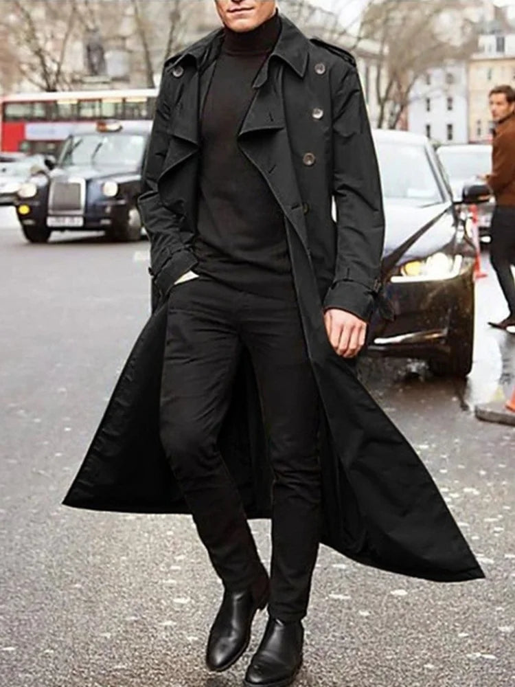 Kramer - Eleganter Winter-Trenchcoat für Herren