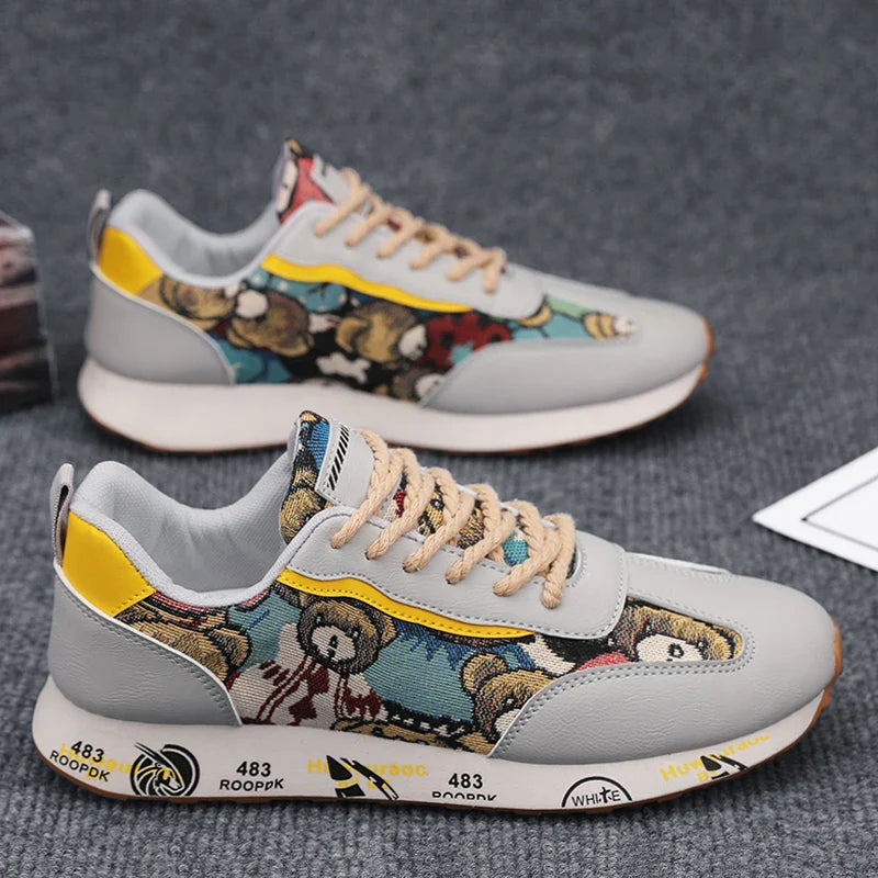Esteban - Modern lace-up sneakers