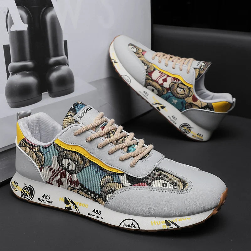 Esteban - Modern lace-up sneakers