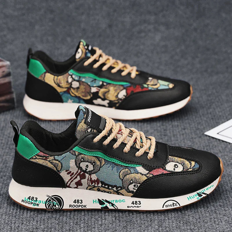 Esteban - Modern lace-up sneakers