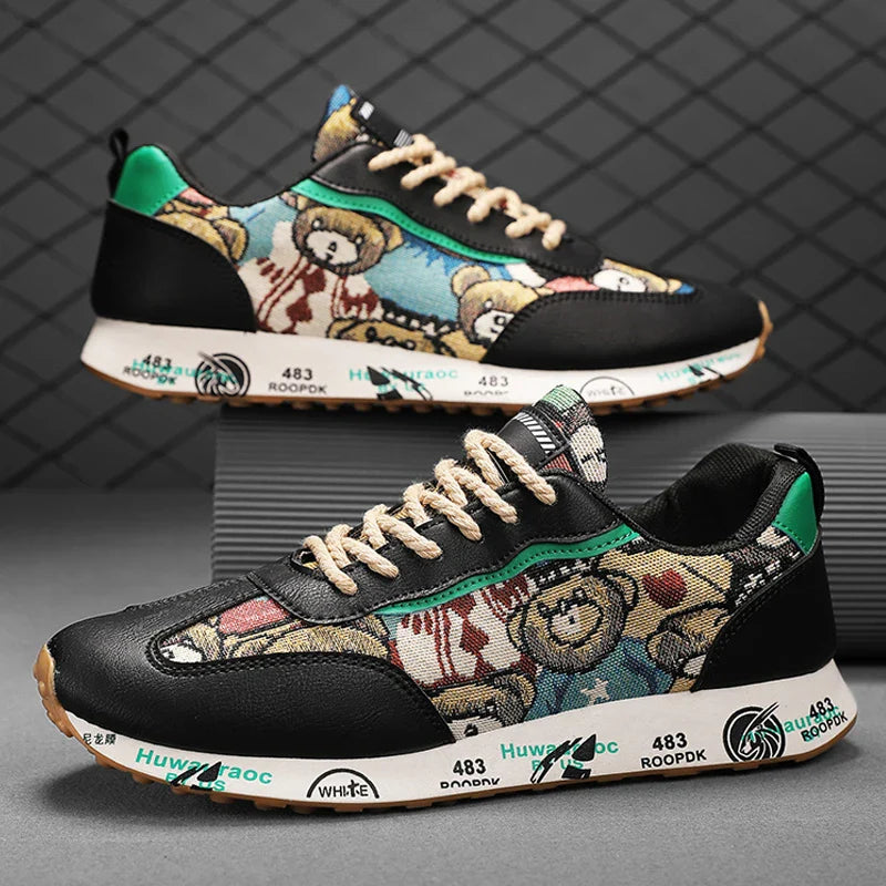 Esteban - Modern lace-up sneakers