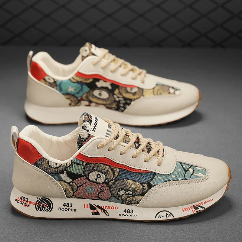 Esteban - Modern lace-up sneakers