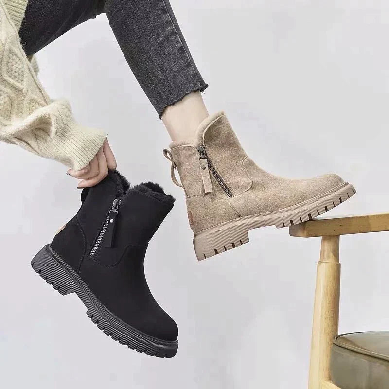 Lillymoda | Cora - Flache Schneeschuhe für Frauen