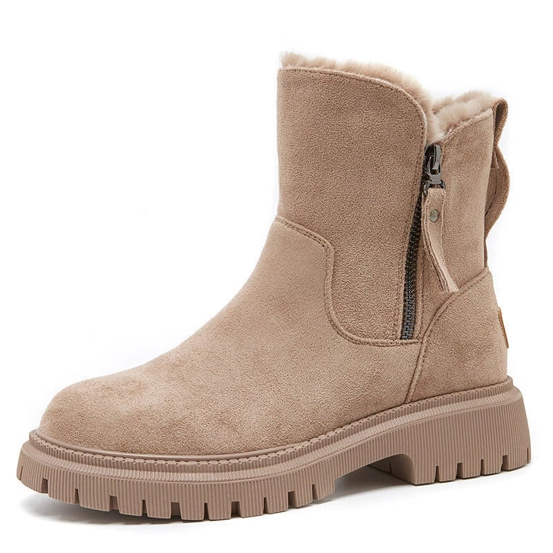 Lillymoda | Cora - Flache Schneeschuhe für Frauen
