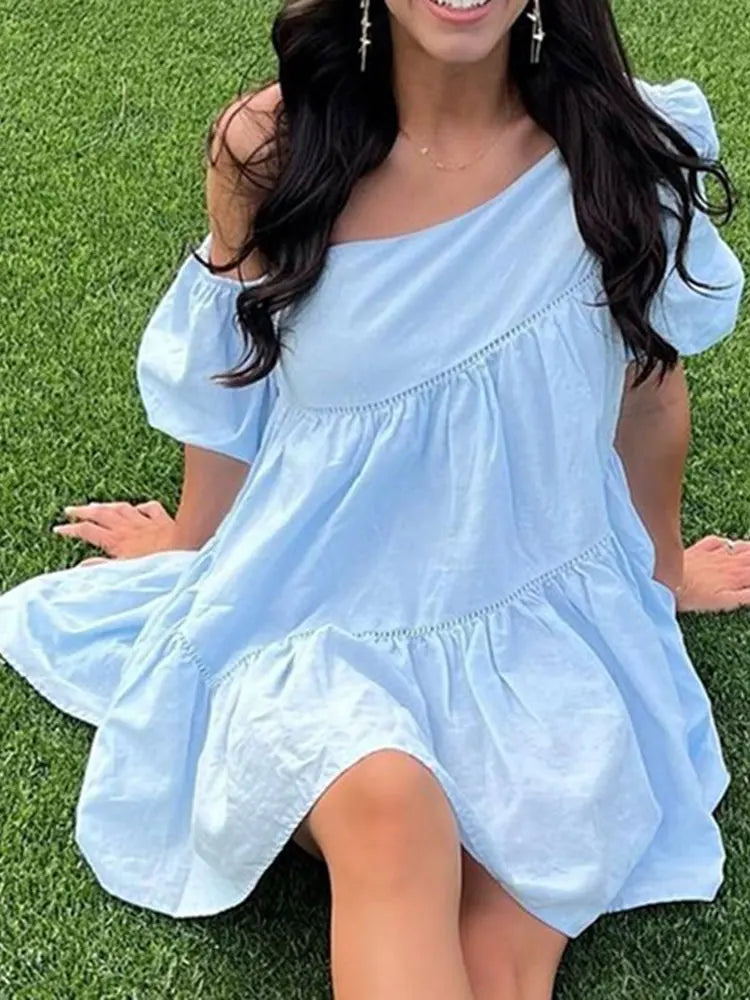 Lillymoda | Celestia - Minikleid mit Puffärmeln