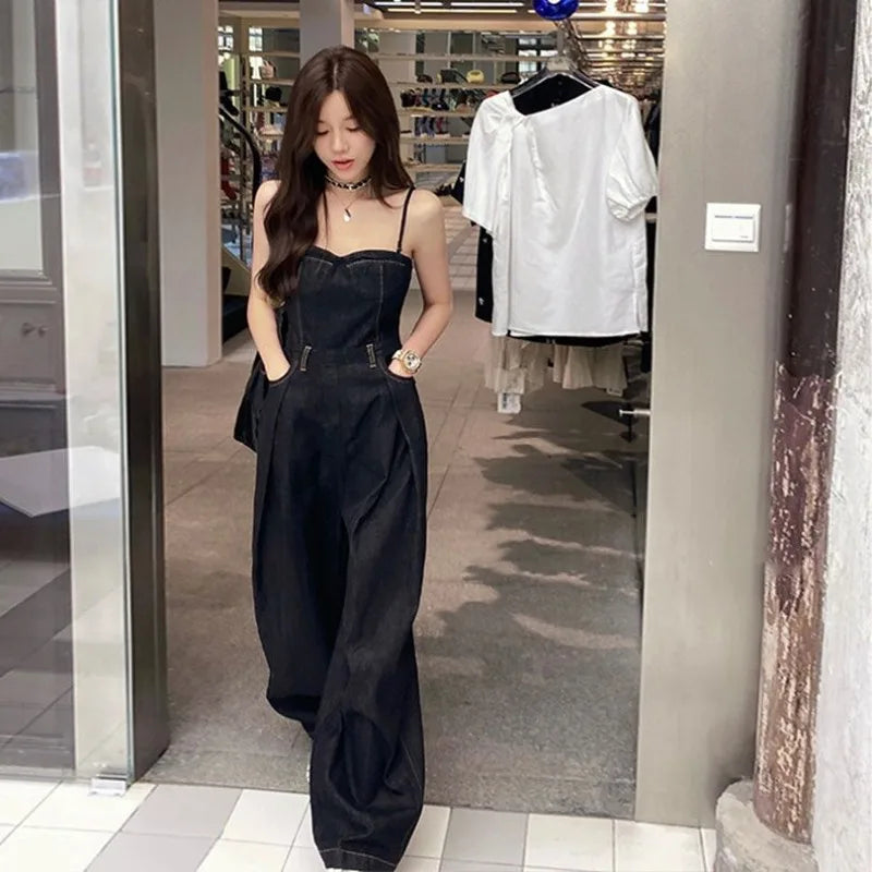 Scarlette - Trägerloser Jumpsuit