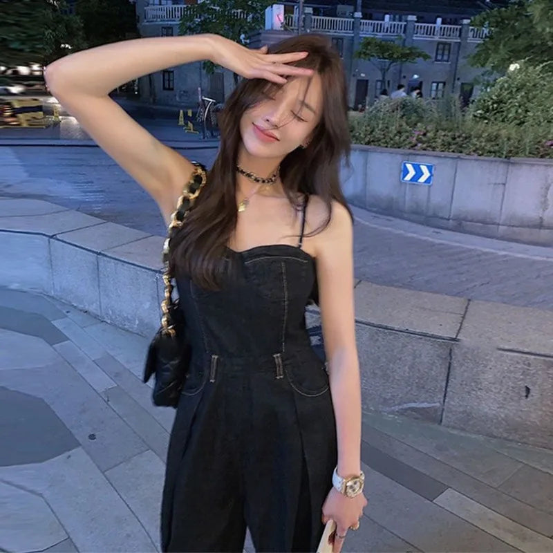 Scarlette - Trägerloser Jumpsuit