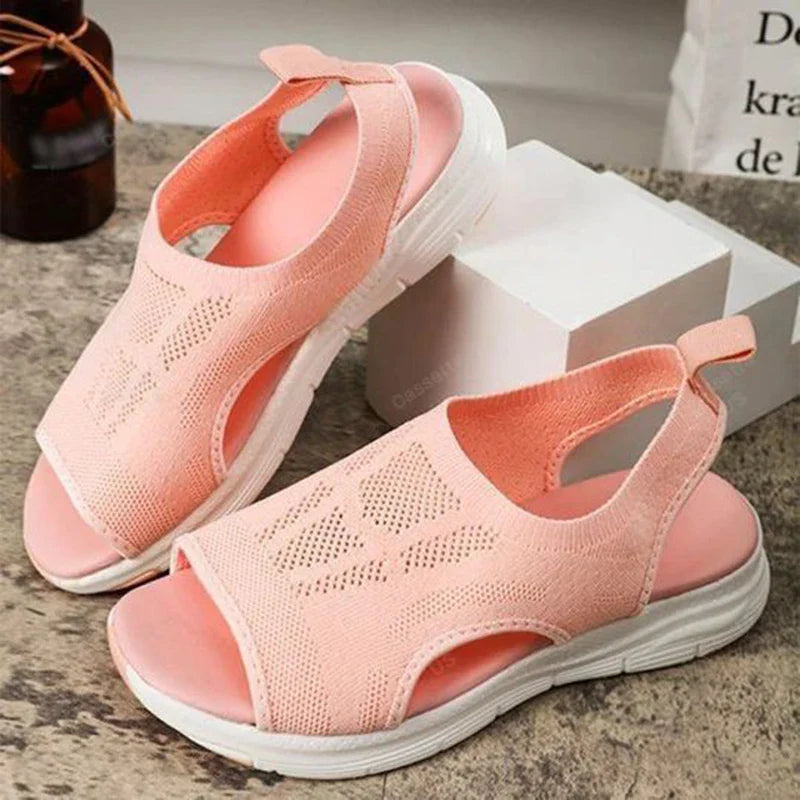 Rosalind - Sommerliche Sportsandalen mit Orthopädischer Sohle und Waschbarem Slingback