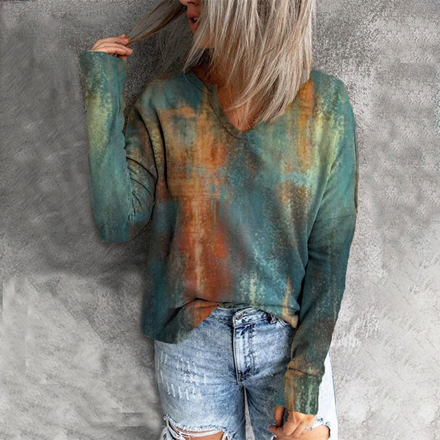 Marion - Vintage-T-Shirt mit besonderen Farben