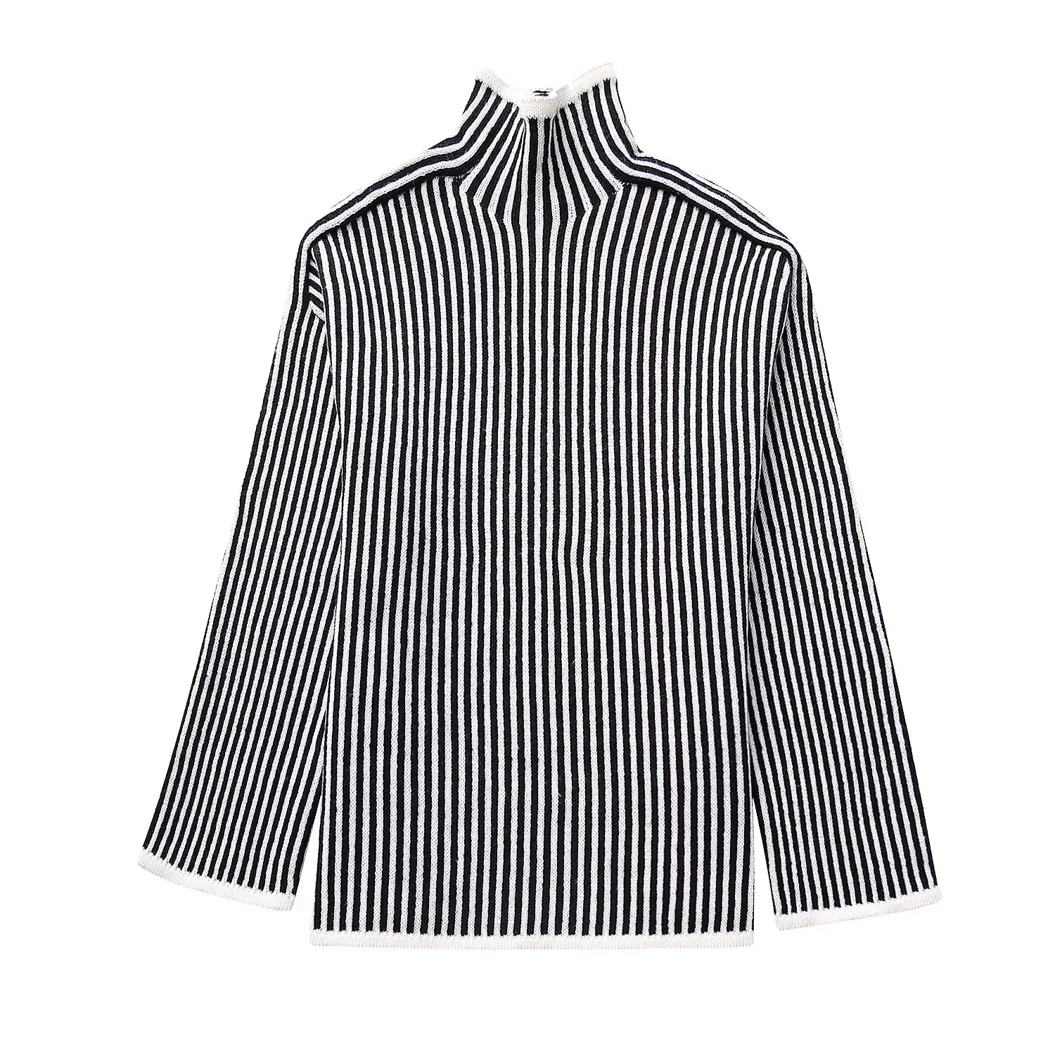 Lillymoda | Adelfa - Stylischer Rollkragenpullover in Übergröße
