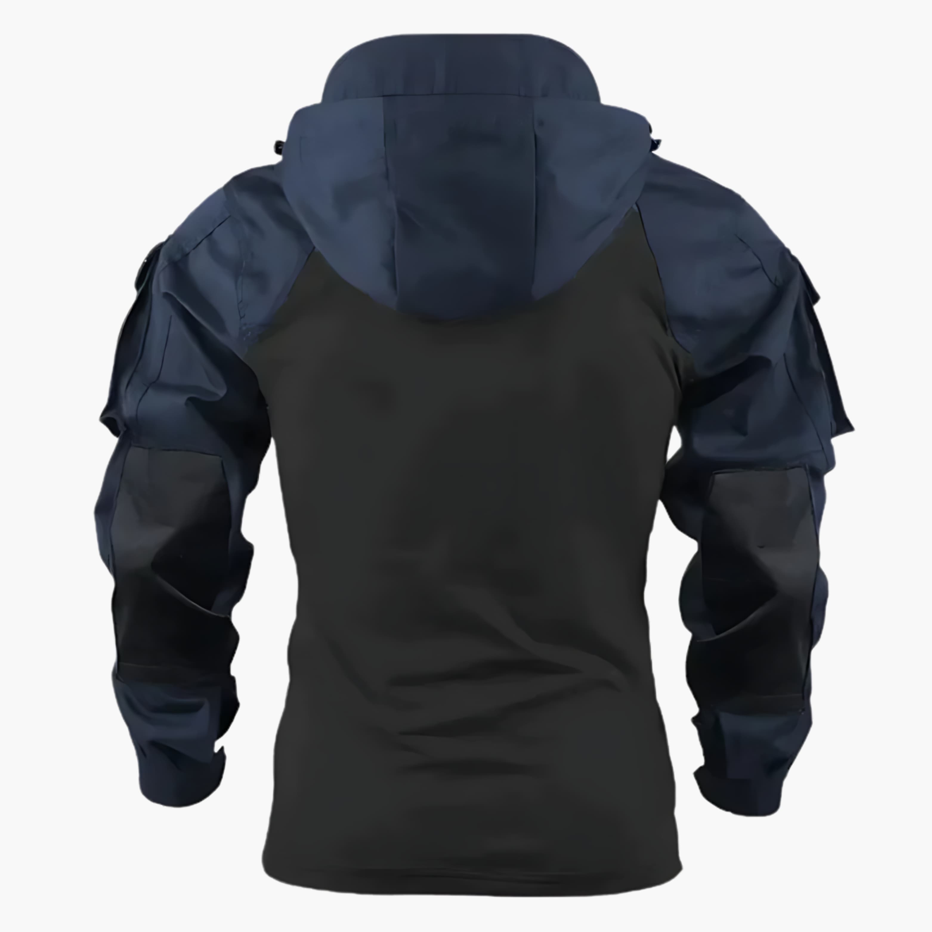 Taktische Jacke | Halb-Reißverschluss | Kapuze | Militärjacke | Herrenbekleidung