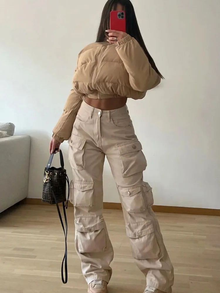 Sapphire - Lässige Cargo-Hose mit Mehrfachtaschen