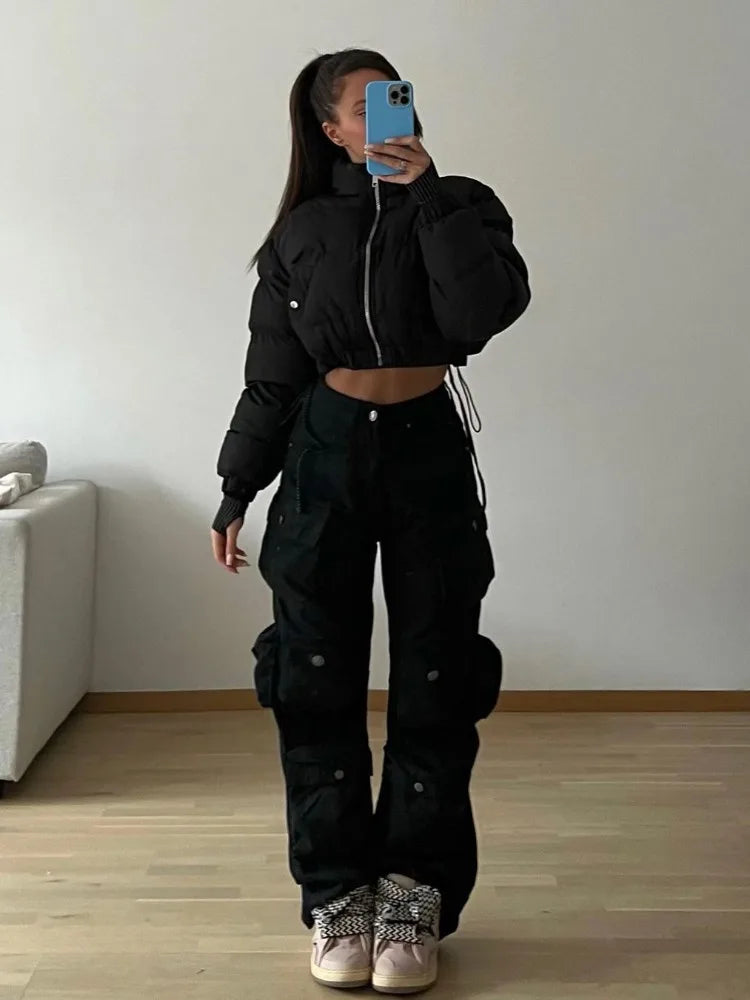 Sapphire - Lässige Cargo-Hose mit Mehrfachtaschen