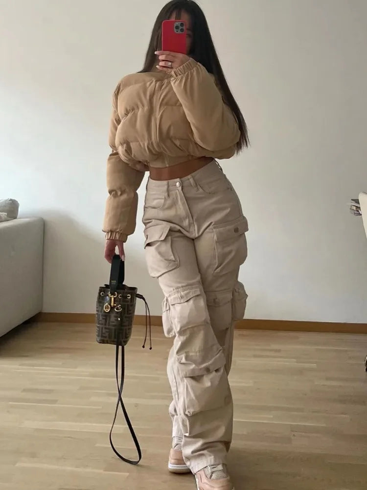 Sapphire - Lässige Cargo-Hose mit Mehrfachtaschen