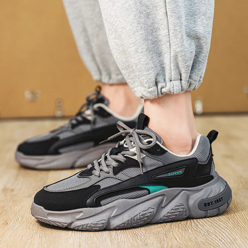 Matthias - Trendige Sneaker mit Dicker Sohle