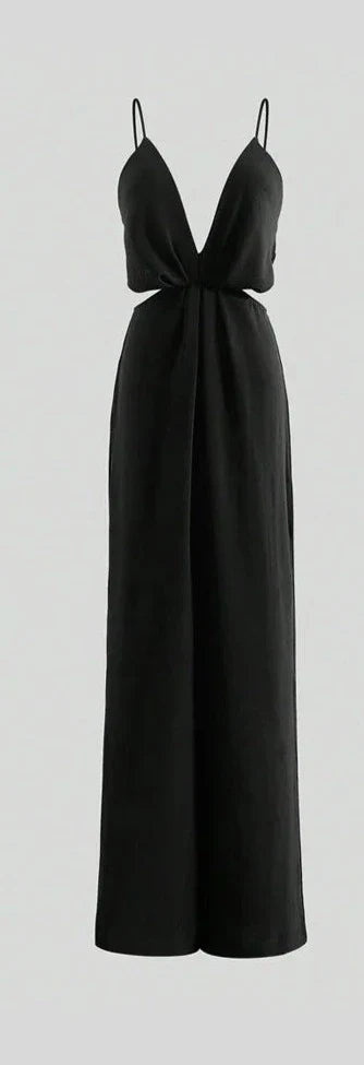 Aleah - Ausgehöhlte, plissierte Jumpsuits