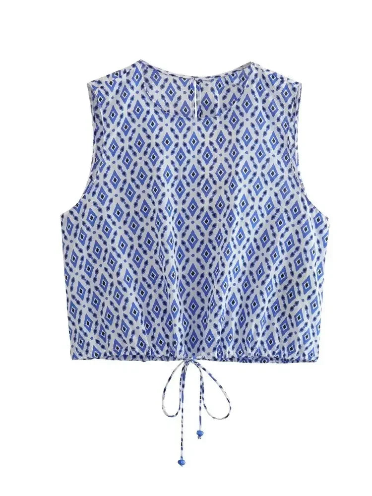 Lillymoda | Charlize - Modisches bedrucktes Sommer-Set