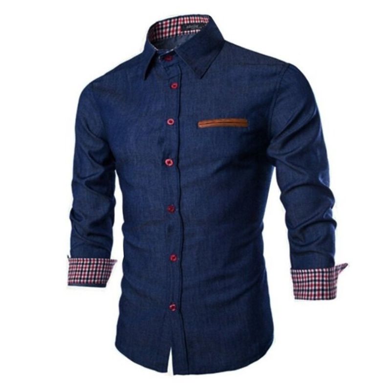 Guillaume - Denim-Bluse