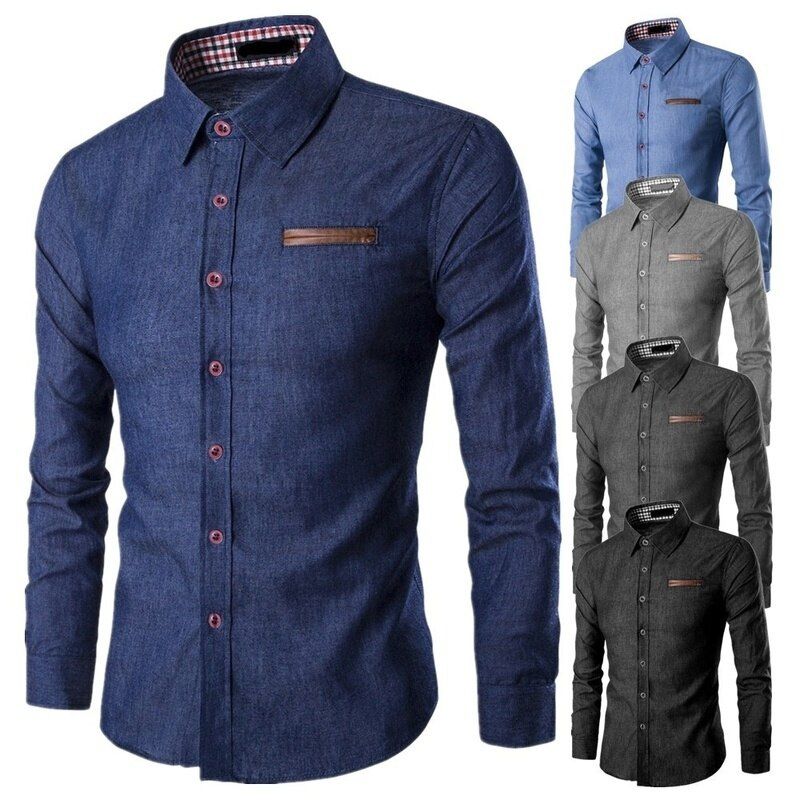 Guillaume - Denim-Bluse
