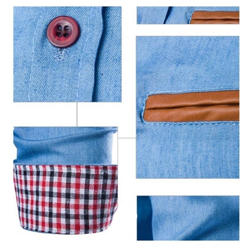 Guillaume - Denim-Bluse