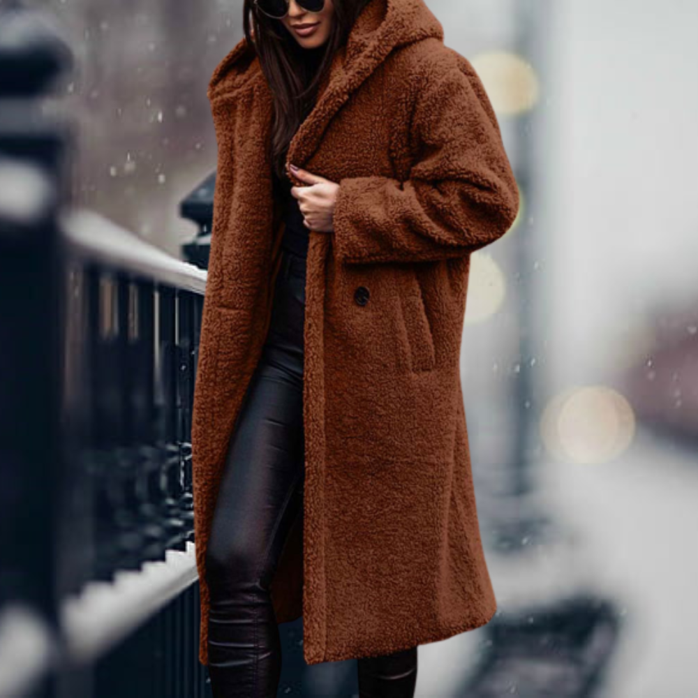 Lillymoda | Jade - Warme Teddy Winterjacke