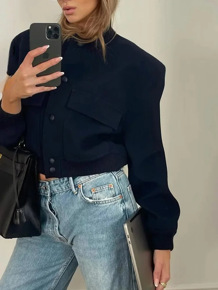 Lillymoda | Berber - Gekürzte Bomberjacke