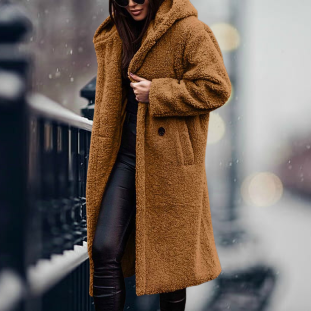 Lillymoda | Jade - Warme Teddy Winterjacke