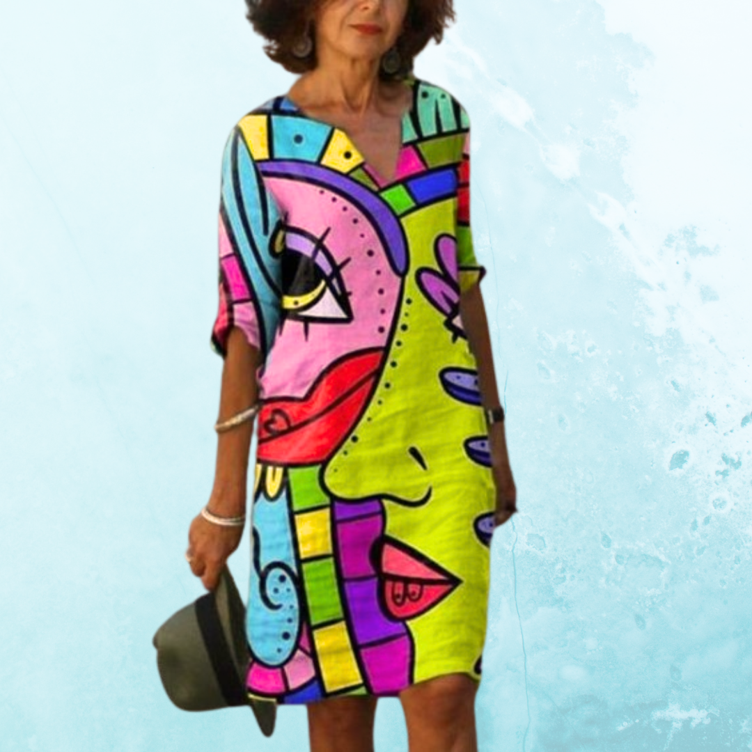 Lillymoda | Amaya - Stilvolles Retro-Sommerkleid