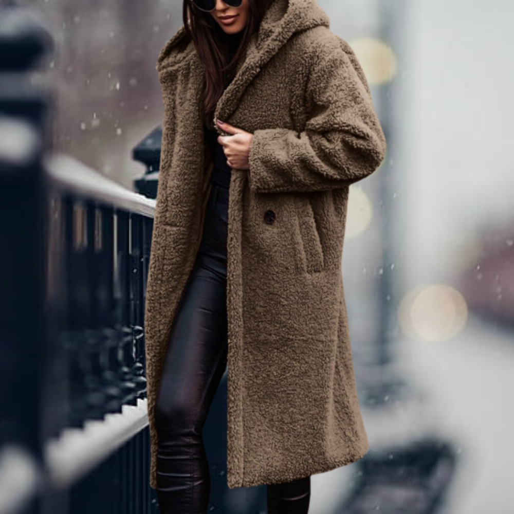 Lillymoda | Jade - Warme Teddy Winterjacke