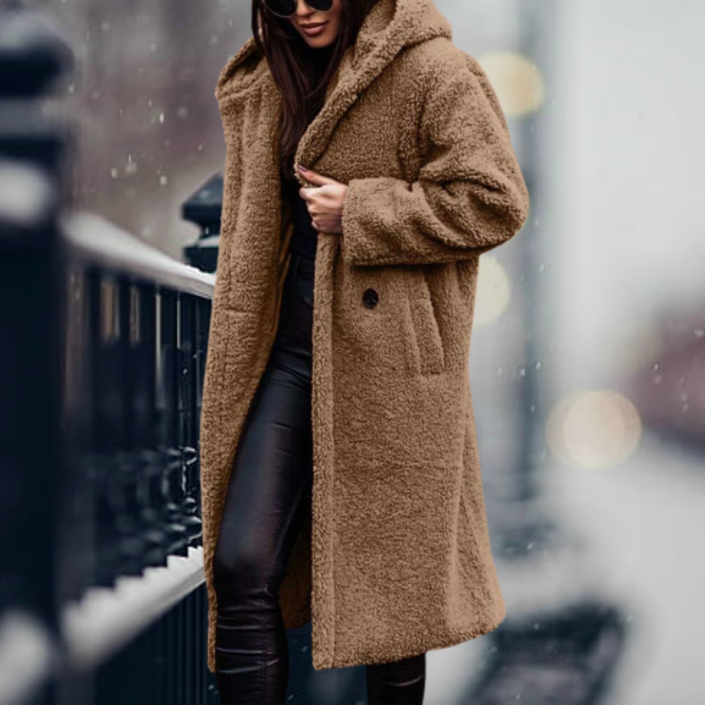 Lillymoda | Jade - Warme Teddy Winterjacke