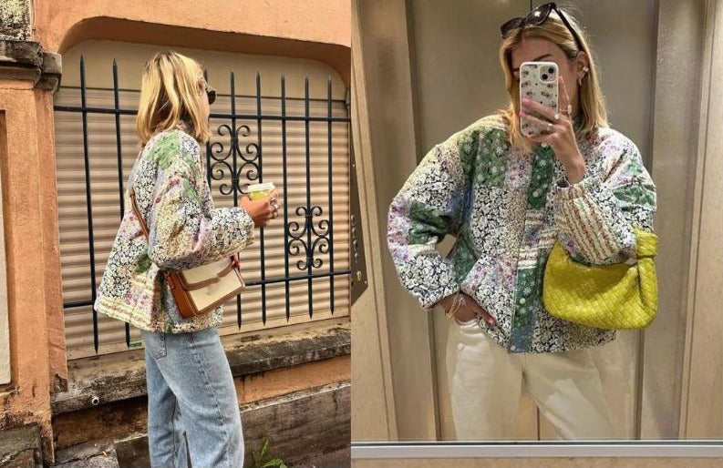 Lillymoda | Amanda - bedruckter Streetwear-Sommermantel