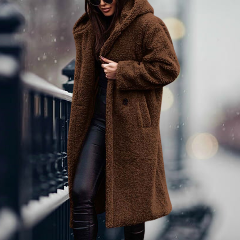 Lillymoda | Jade - Warme Teddy Winterjacke