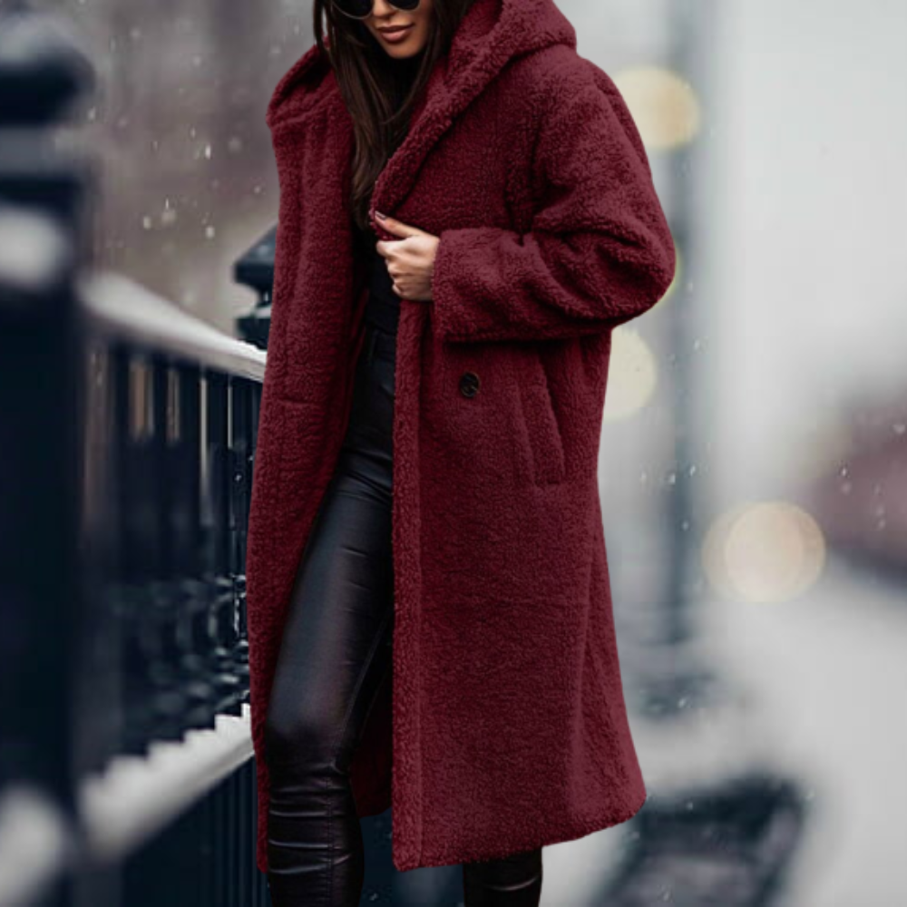 Lillymoda | Jade - Warme Teddy Winterjacke
