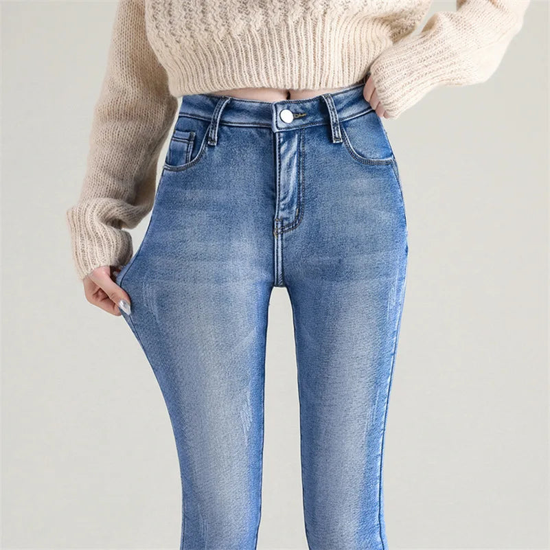 Naja - Dehnbare Thermo-Jeans