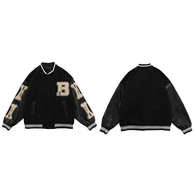 Lillymoda | Gracie - Varsity Streetwear Bomberjacke