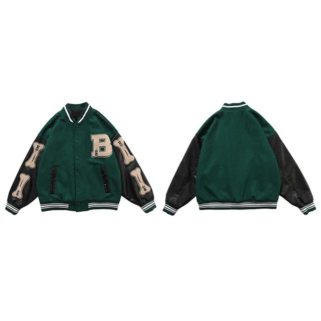 Lillymoda | Gracie - Varsity Streetwear Bomberjacke