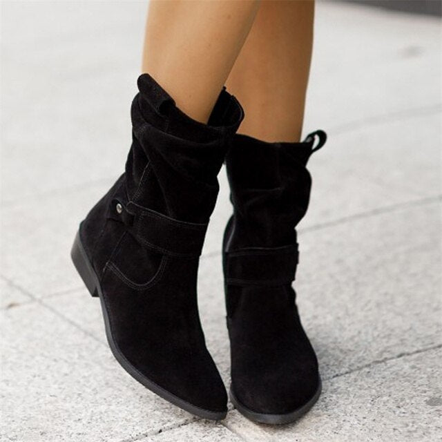 Lillymoda | Elizabeth - Niederhackige Stiefel