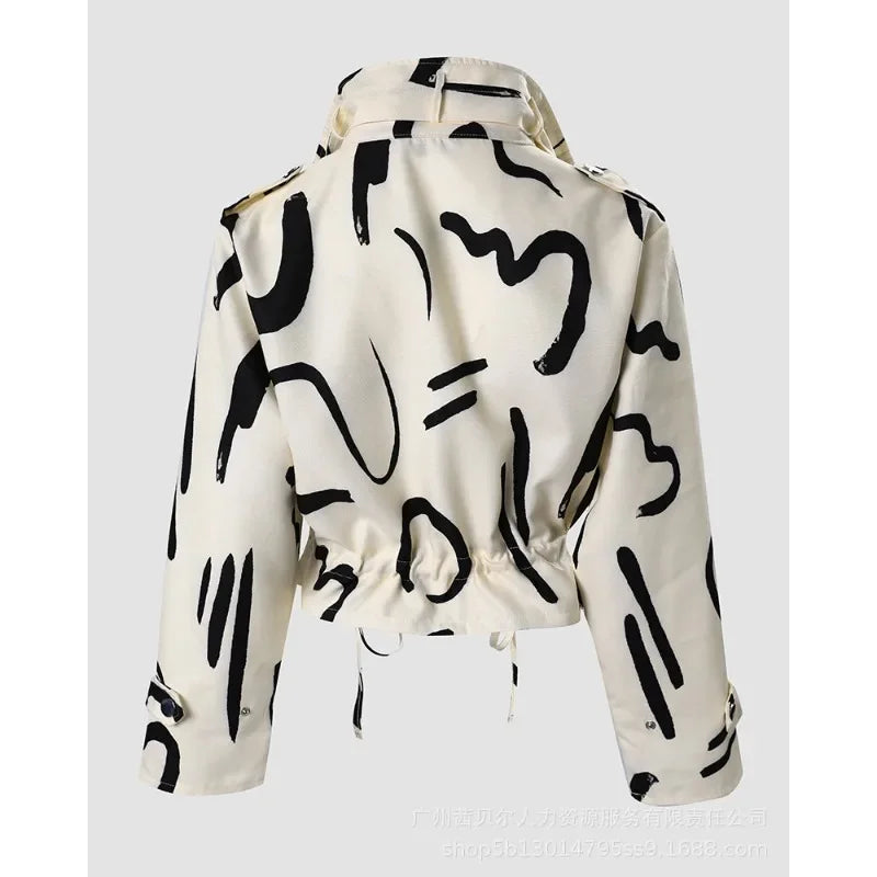 Lillymoda | Amina - Lässiger Streetwear Trenchmantel