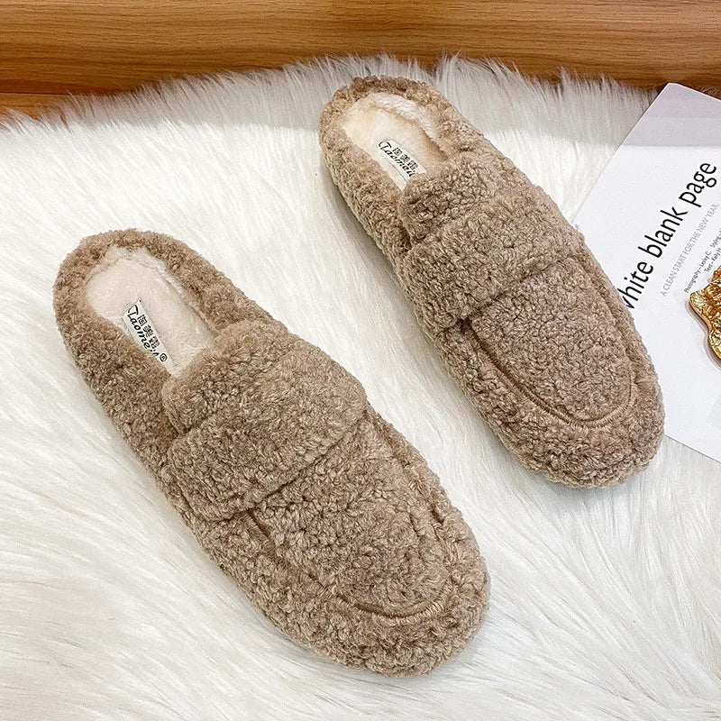 Lillymoda | Ilana - Lässige Plüsch-Slipper