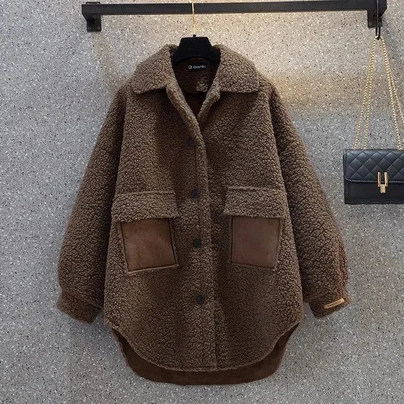 Lillymoda | Alice - Stylische Winterjacke in Übergröße