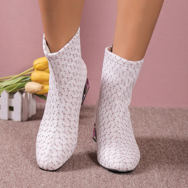Thess - Wildleder-Stiefeletten mit Reißverschluss