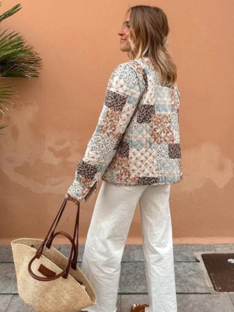 Lillymoda | Harley - Stilvolle Steppjacke mit O-Ausschnitt