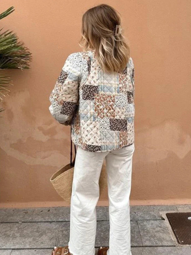 Lillymoda | Harley - Stilvolle Steppjacke mit O-Ausschnitt