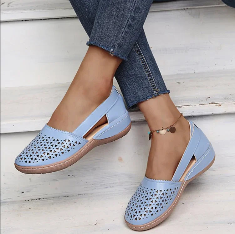 Ianna - Handgefertigte Ledersandalen